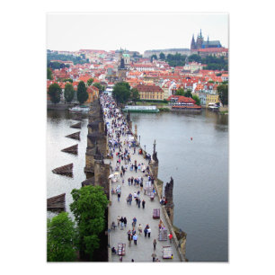 Prag View Fotodruck