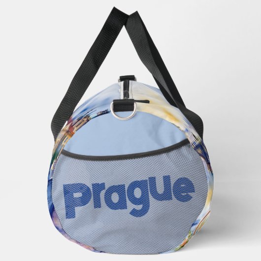 Prag - Wasserfarbskizze der Tschechischen Republik Duffle Bag (Rechts)