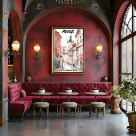 Praga - Ciudad de las Cien Torres Poster