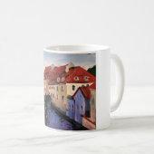 Praga-Malerei Kaffeetasse (VorderseiteRechts)