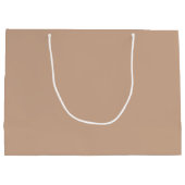 Prägantes Business-Custom-Logo-Shopping Große Geschenktüte (Rückseite)