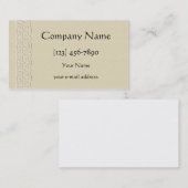 Prägeartige keltische Grenze Visitenkarte (Vorne/Hinten)