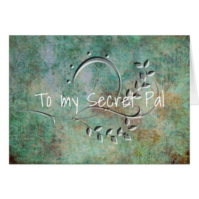 Prägeartiges Blumen (Vorderseite (Horizontal))