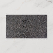 Prägeartiges Silber Visitenkarte (Rückseite)