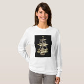 Prägeartiges Tabellenmittelstück T-Shirt (Vorne ganz)