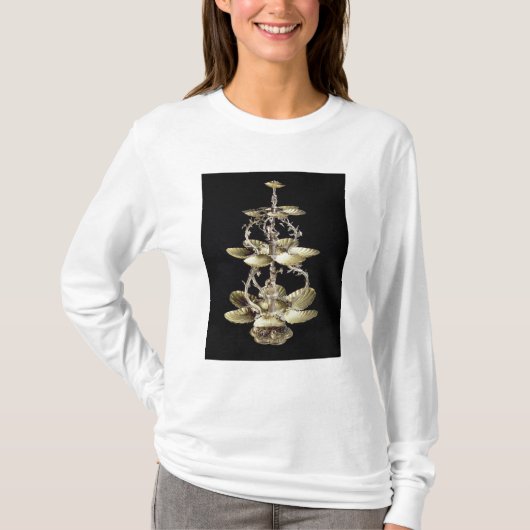 Prägeartiges Tabellenmittelstück T-Shirt (Vorderseite)