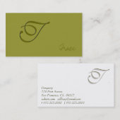 Prägen Sie II Visitenkarte (Vorne/Hinten)