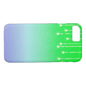 Prägepunkte mit leuchtender Lichtzeichenfolge Case-Mate iPhone Hülle (Rückseite (Horizontal))