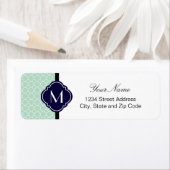 Prägequatfolie Muster mit Monogramm (Insitu)