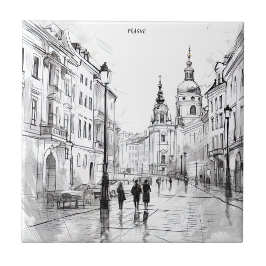 Prager alt fliese (Vorderseite)