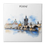 Prager alt fliese<br><div class="desc">Prager Altstadt mit dem Stare Mesto Platz.</div>