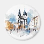 Prager alt magnet (Vorne)