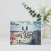 Prager Altstadt Postkarte (Stehend Vorderseite)