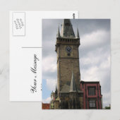 Prager Altstadt Postkarte (Vorne/Hinten)