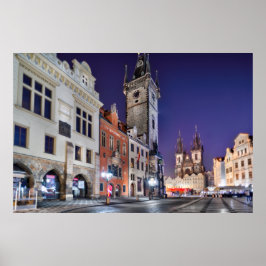 Prager Altstädter Ring, Uhrturmplakat Poster