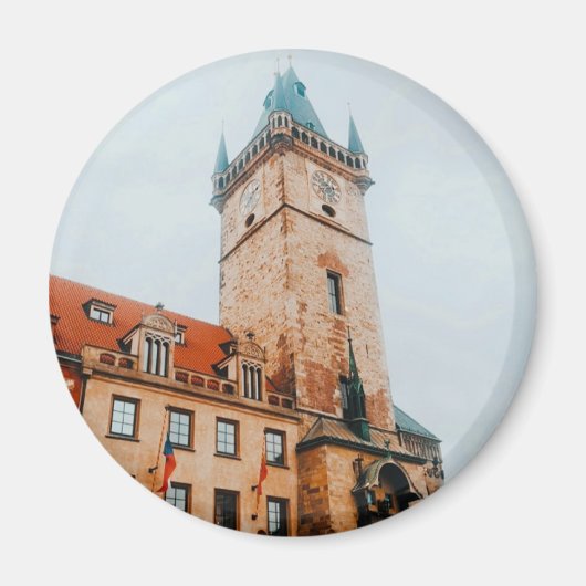 Prager Astronomische Uhr, Altstädter Ring Tschechi Magnet (Vorne)