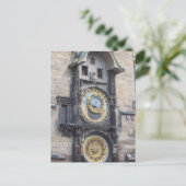 Prager Astronomische Uhr auf dem Altstädter Ring Postkarte (Stehend Vorderseite)
