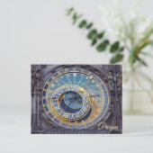 Prager astronomische Uhr Postkarte (Stehend Vorderseite)
