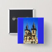 Prager Burg Button (Vorne & Hinten)