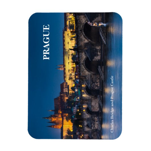 Prager Burg Magnet (Vertikal)