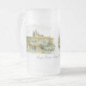 Prager Burg Mattierte Tasse (Vorderseite Links)