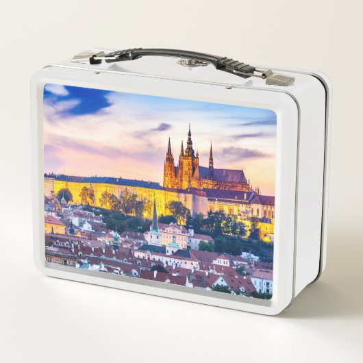 Prager Burg Metall Brotdose (Rückseite)