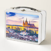 Prager Burg Metall Brotdose (Vorderseite)