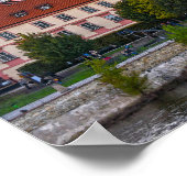 Prager Burg mit Blick auf Prag, Tschechische Repub Poster (Ecke)