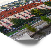 Prager Burg mit Blick auf Prag, Tschechische Repub Poster (Ecke)