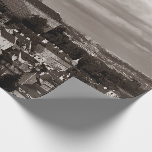 Prager Burg mit dem Veitsdom in Tschechien Geschenkpapier (Ecke)