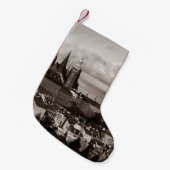 Prager Burg mit dem Veitsdom in Tschechien  Kleiner Weihnachtsstrumpf (Vorderansicht (hängend))