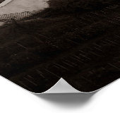 Prager Burg mit dem Veitsdom in Tschechien Poster (Ecke)