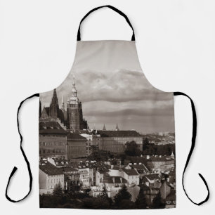 Prager Burg mit dem Veitsdom in Tschechien Schürze