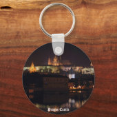 Prager Burg Night Schlüsselanhänger (Vorderseite)
