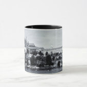 Prager Burg Panorama, Karlsbrücke, Tschechien Tasse (Zentrum)