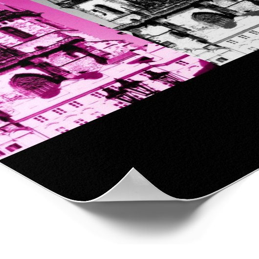 Prager Burg Poster (Ecke)