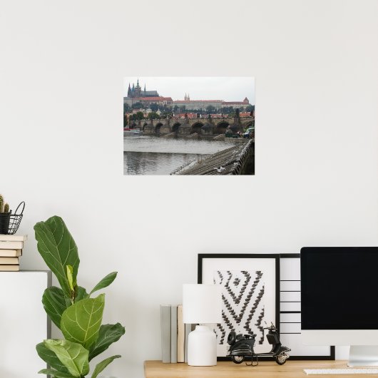 Prager Burg Poster (Heimbüro)