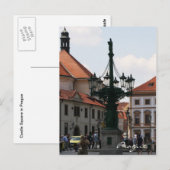 Prager Burg Postkarte (Vorne/Hinten)