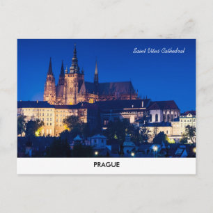 Prager Burg Postkarte