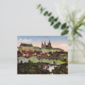 Prager Burg Postkarte (Stehend Vorderseite)