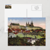 Prager Burg Postkarte (Vorne/Hinten)