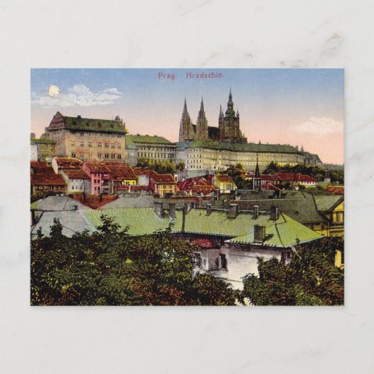 Prager Burg Postkarte (Vorderseite)