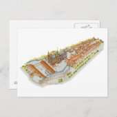 Prager Burg. Prag Tschechische Republik Postkarte (Vorne/Hinten)