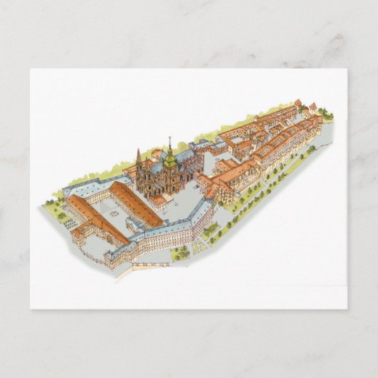 Prager Burg. Prag Tschechische Republik Postkarte (Vorderseite)