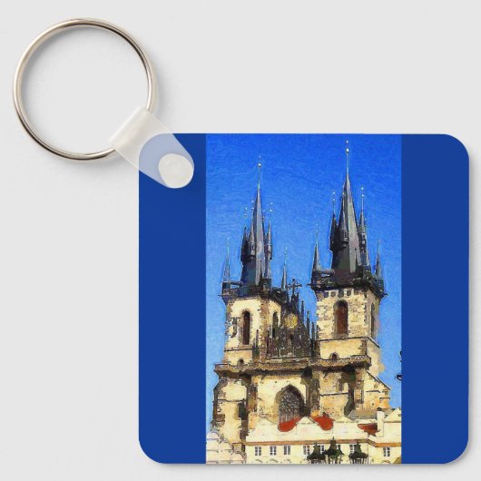 Prager Burg Schlüsselanhänger (Vorderseite)