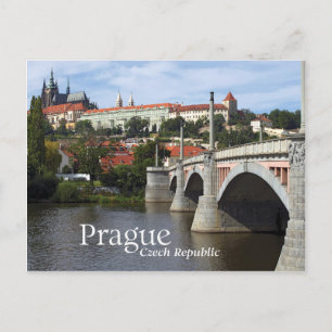 Prager Burg, Tschechische Republik Postkarte