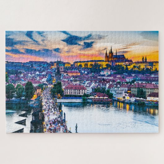 Prager Burg, Tschechische Republik Puzzle (Horizontal)