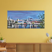 Prager Burg Vltava Leinwand (Insitu (Wohnzimmer))