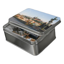 Prager Burgblick von der Karlsbrücke, Tschechien R