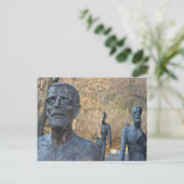 Prager Denkmal Postkarte (Stehend Vorderseite)